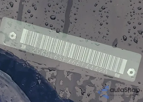 2006 Pontiac Torrent z USA, uszkodzony, nr VIN 2CKDL63FX66144420